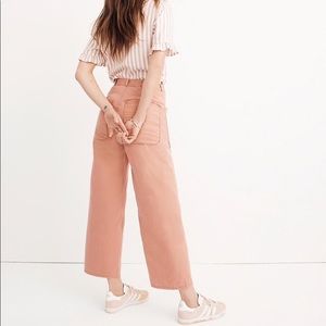 NWT Madewell x As Ever Dried Coral Brancusi Pants